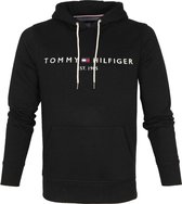 Tommy Hilfiger Hoodie Core Zwart - maat XL