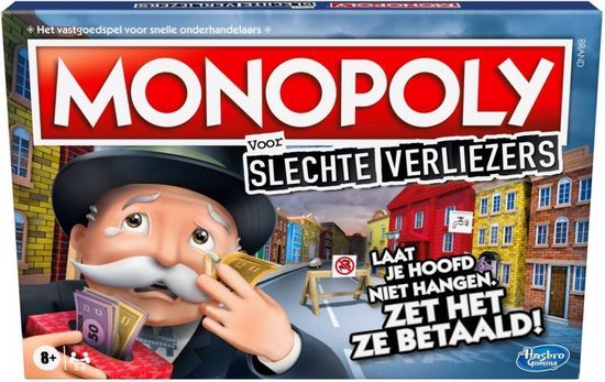 Afbeelding van het spel bordspel Monopoly Verliezerseditie (NL)