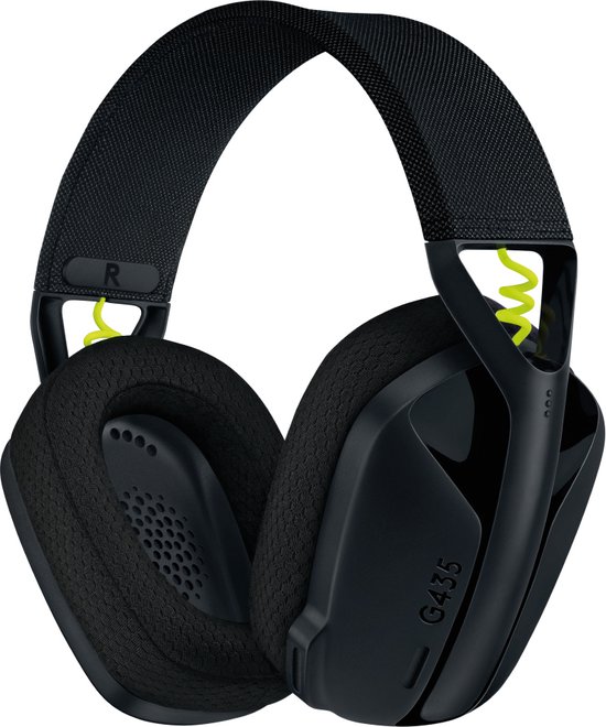 Logitech G435 - LIGHTSPEED en Bluetooth draadloze gaming headset - Zwart