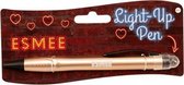 light up pen Esmee goud