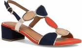 Marco Tozzi Dames Sandaal 2-2-28230-26 890 blauw F-breedte Maat: 36 EU