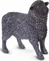 boerderij Schaap junior 8 cm zwart