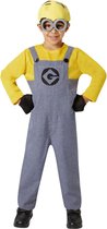 Minion Kostuum Jongen Kind - Carnavalskleding - Maat M - 116/128