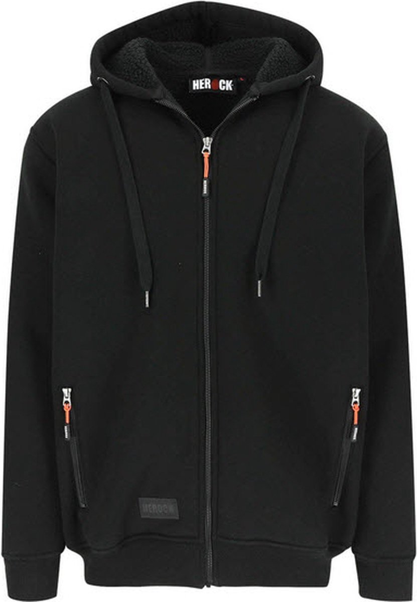Herock Otis warme sweater 600 g/m2 (2102) - Zwart - S