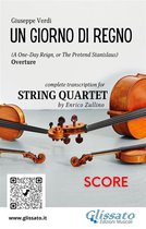 Un giorno di regno - String Quartet 5 - Score of "Un giorno di regno" for String Quartet