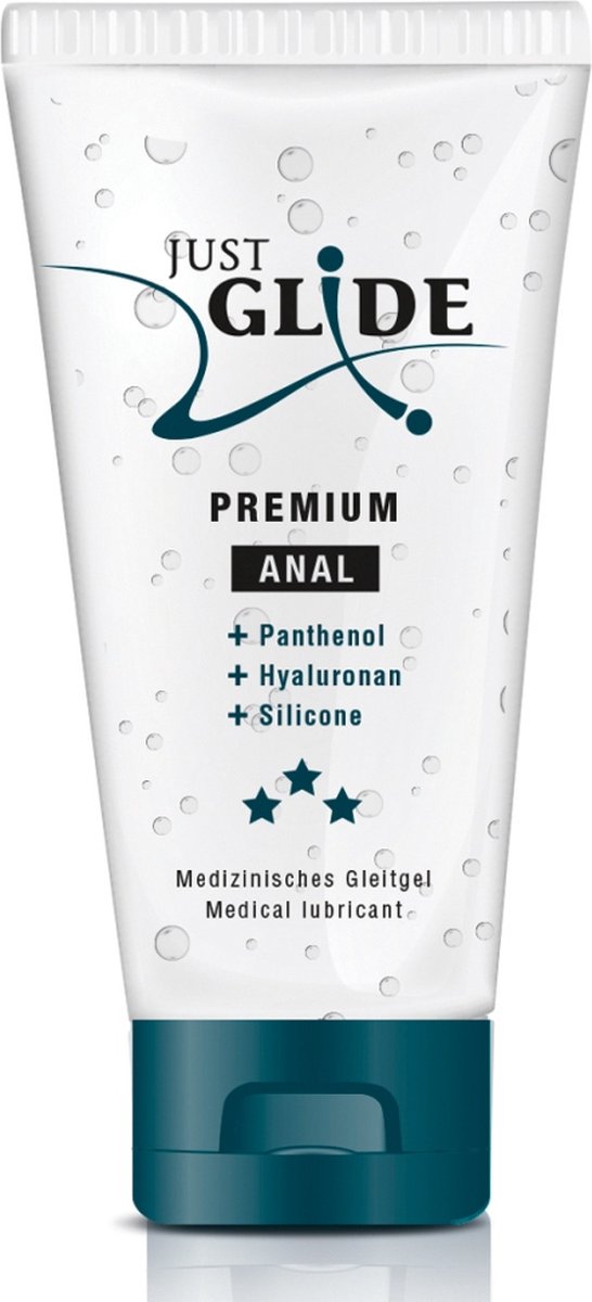 Goedkoopste Just Glide Glijmiddel Premium Anal 50ml Transparant