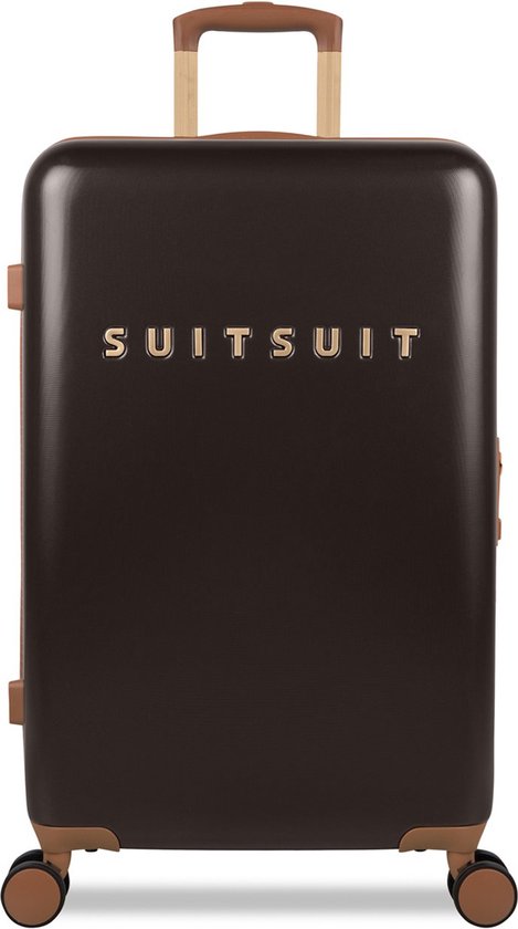 SUITSUIT Fab Seventies – 66 cm – 59L – zwart – 4 wielen