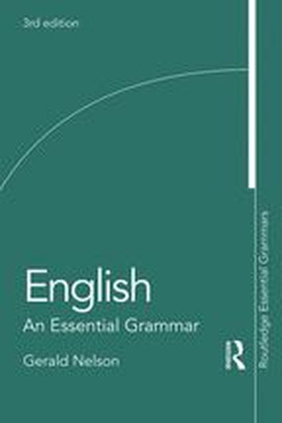 Routledge Essential Grammars - English: An Essential Grammar - cover
