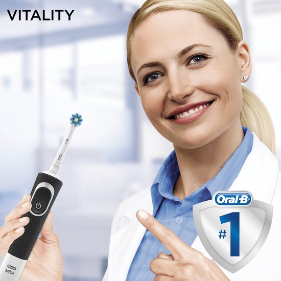 Oral-B Vitality 100 CrossAction Zwart - Elektrische Tandenborstel