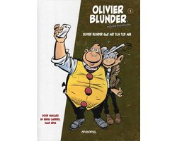 Omslag van Olivier blunder's nieuwe avonturen 01. olivier blunder gaat met zijn tijd mee