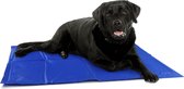 Navaris koelmat hond en kat - Blauwe koelmat voor huisdieren - Verkoelende mat 81 x 96 cm - Zelfactiverende gel koelmat voor huisdieren