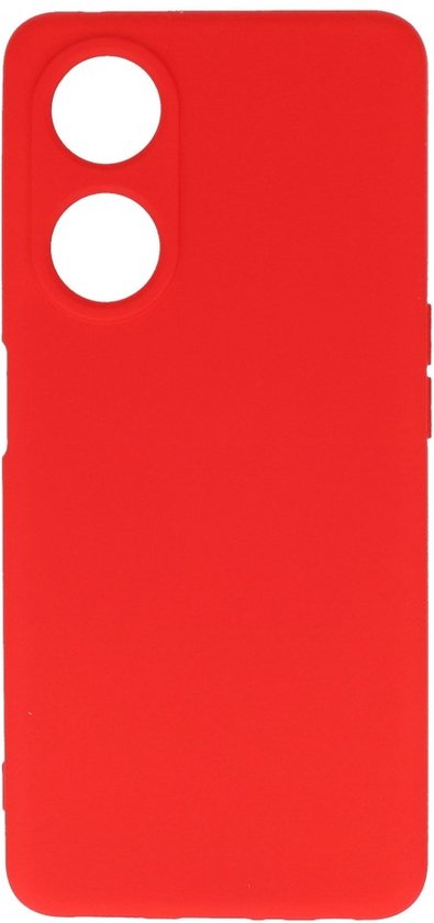 Fashion Backcover Phone Case - Color Case - Convient pour Oppo A98 5G - Rouge