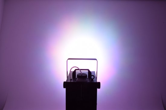 QTX Compact LED Fog Machine with RGB Moonflower Effect 400W - QTX