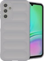 iMoshion Hoesje Geschikt voor Samsung Galaxy A15 (4G) / A15 (5G) Hoesje Siliconen - iMoshion EasyGrip Backcover - Grijs
