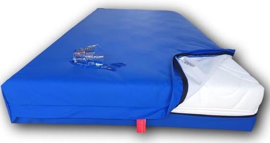 Matelas + Alèse 90x200 x 19 cm Très Ferme - Spécial Sommier