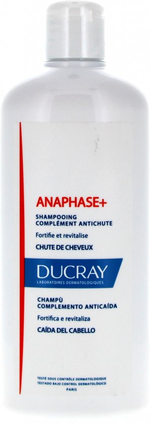 Foto: Ducray anaphase shampooing coplement antichute shampoo haaruitval 400ml