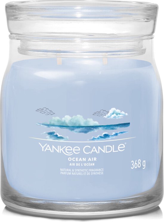 Yankee Candle - Ocean Air Signature Medium Jar - Moederdag cadeau