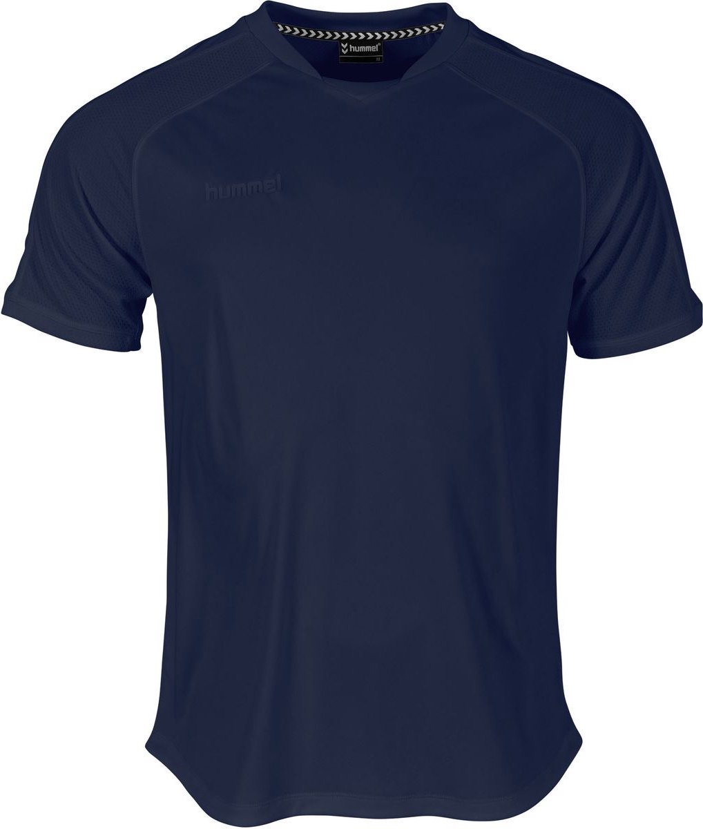 Hummel Tulsa T-Shirt Kinderen - Marine | Maat: 140