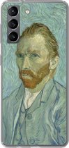 Geschikt voor Samsung Galaxy S21 hoesje - Zelfportret - Vincent van Gogh - Siliconen Telefoonhoesje