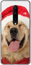 Geschikt voor OnePlus 7 Pro hoesje - Hond - Grappig - Lachen - Kinderen - Jongens - Meisjes - Siliconen Telefoonhoesje