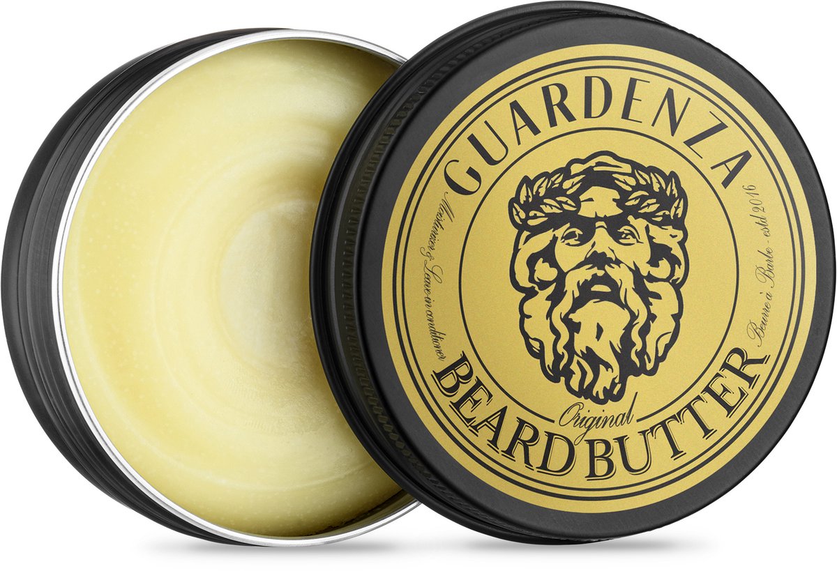 Guardenza Beard butter Original - Baardboter - Baard conditioner - Baard wax - stimuleert baardgroei - verzorgt en voedt de baard - 60ml op Prijzenvolger.com