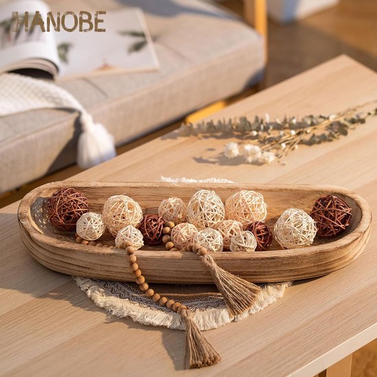 Plateau Ovale En Bois Pour Restaurant, Hôtel, Café, Maison ( | Leroy Merlin