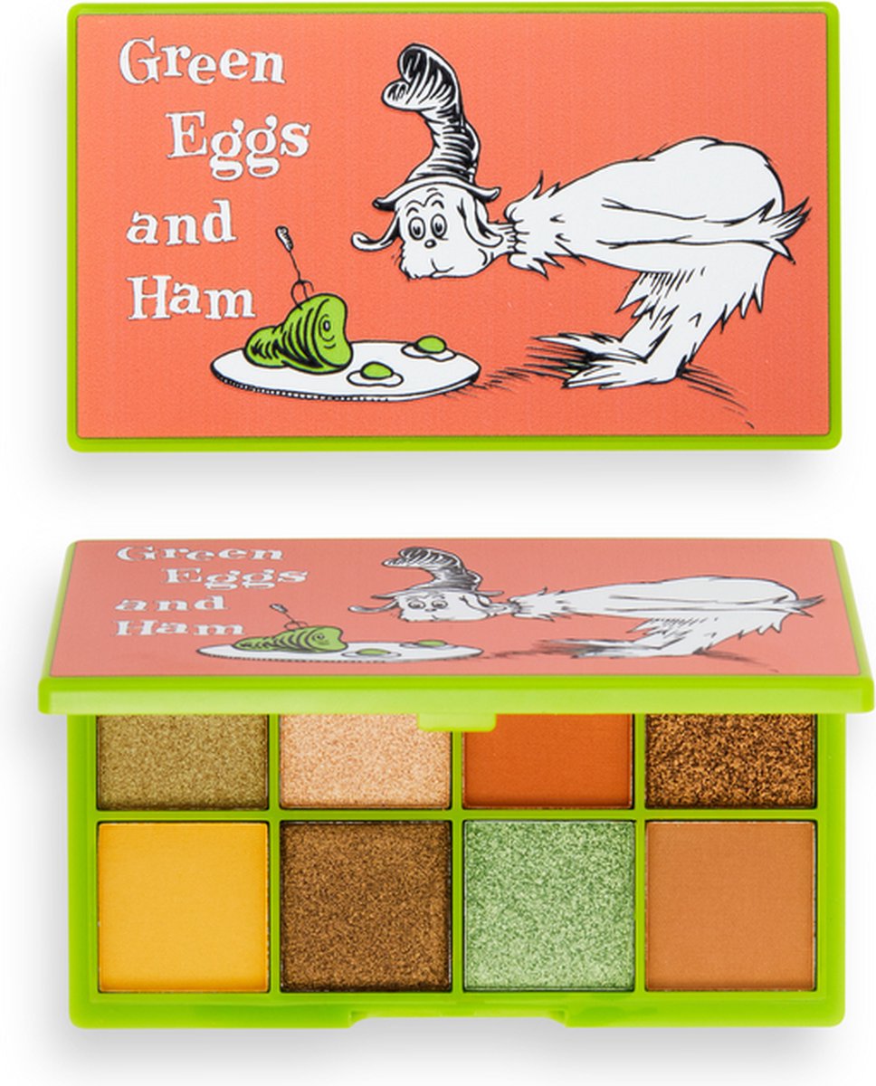 I Heart Revolution x Dr. Seuss Green Eggs and Ham Shadow Palette