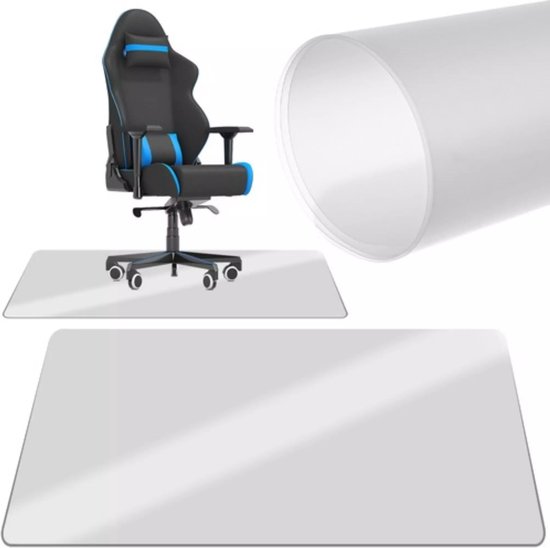 Protège-sol - Tapis de protection pour chaise - 100x140cm - Transparent