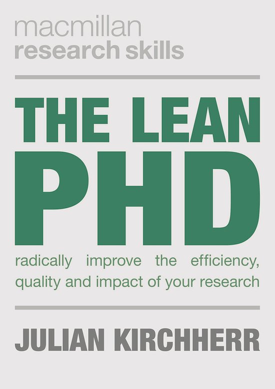 The Lean PhD - cover
