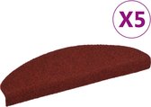 vidaXL-Trapmatten-zelfklevend-5-st-65x21x4-cm-naaldvilt-rood