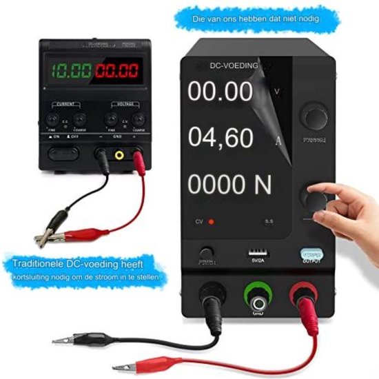 0-30V 2mA-3A Verstelbare DC Gereguleerde Voeding DIY Kit Kort met