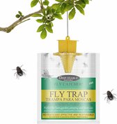 IBBO Shop - Vliegenval XL met lokmiddel - 2 stuks - Vangt 20.000 vliegen - Vliegenzak - Vliegenvanger - Ecologisch en gifvrij - Vliegen - Muggen - Insecten - Val - Ongediertebestrijding - Plaagdierenbestrijding - Zak
