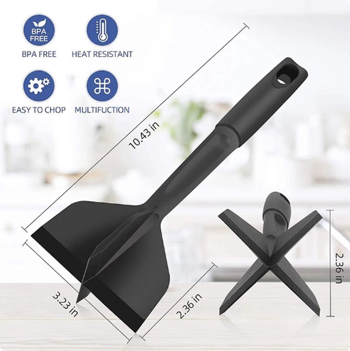 Large meat shredder machine with clear cover and non-slip base, ergonomic handle, shredding machine for pork, beef and chicken, dishwasher safe