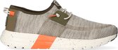 HEYDUDE Sirocco Sport Mode Heren Sneakers Green/Dusty Olive/Orange
