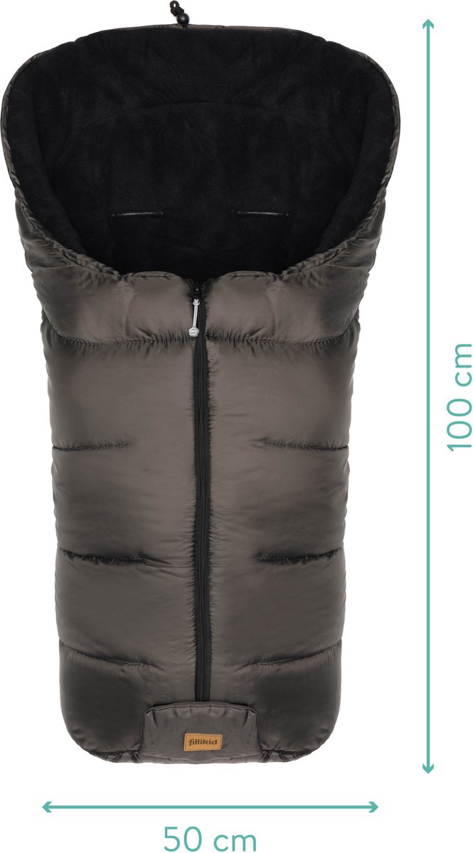 Voetenzak voor autostoel en kinderwagen - 2 in 1 - Winter voetenzak - Eco - Fillikid van Merkloos — afbeelding 2