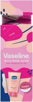 Vaseline Wild Rose Glow Skin Radiance Cadeauset - 75 ml - 20 g