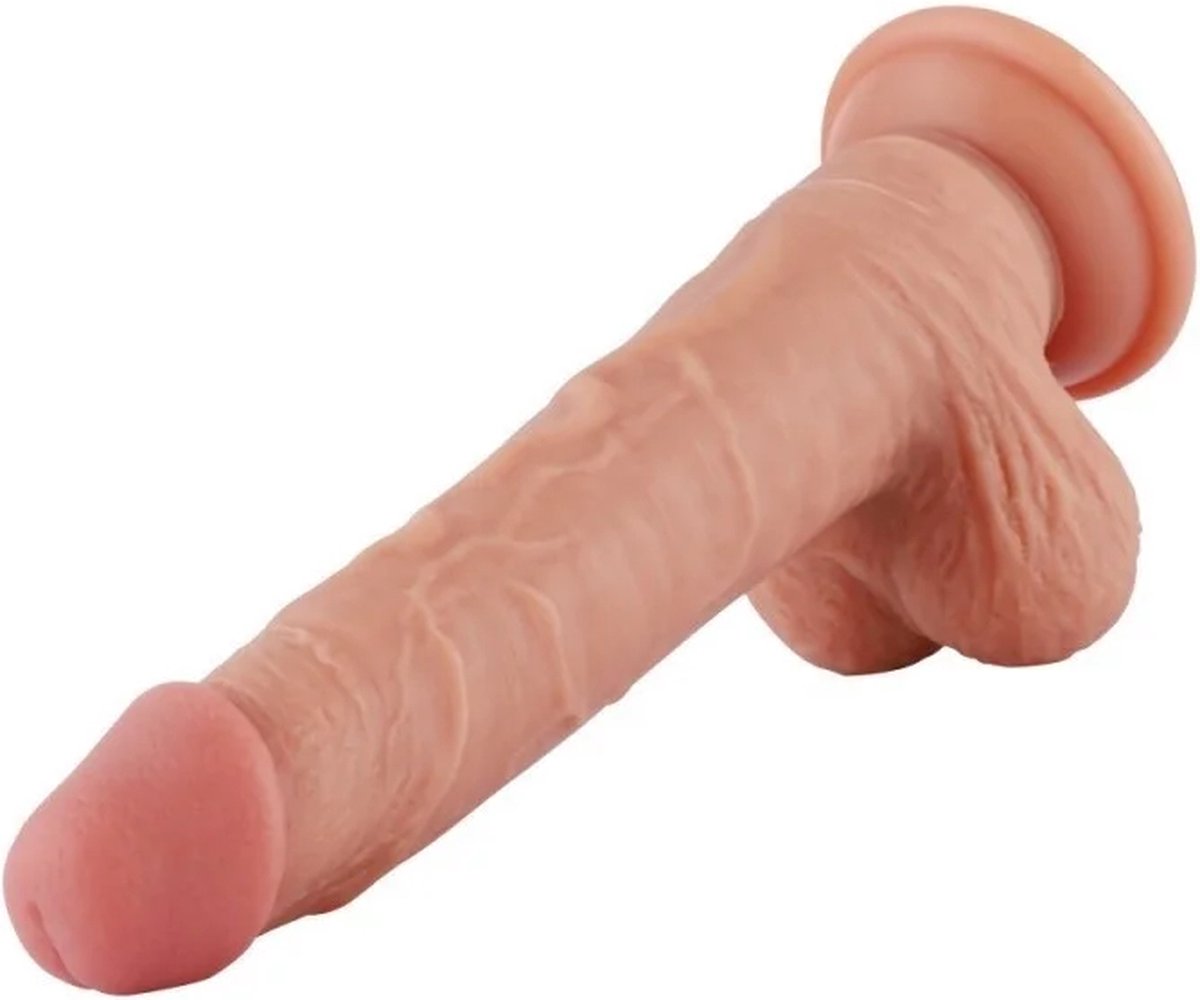 Goedkoopste Dildo Big Dick KlicLok Medium 20-23 CM Nude