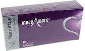 Voordeelverpakking 4 X MoreAmore condoms basic skin, 100 stuks