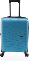 Gladiator Flow Handbagage Koffer Expandable - 55 cm - 36/40 liter - Expandable - Turquoise