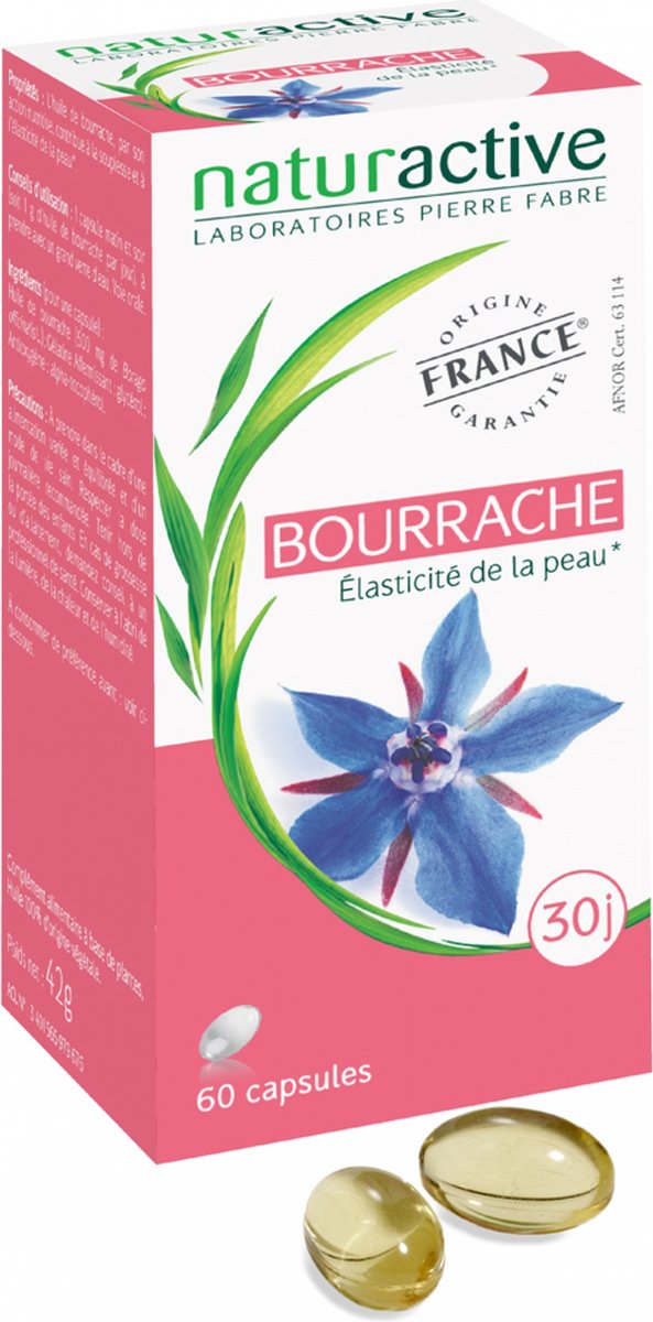 Goedkoopste Naturactive Borage 60 Capsules