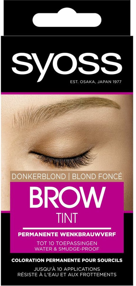 Goedkoopste 3x Syoss Browtint Donkerblond