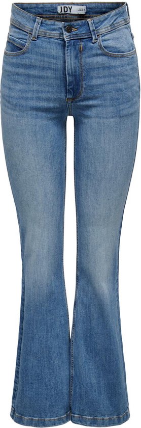 JDY JDYFLORA FLARED HIGH MB NOOS DNM Dames Jeans - Maat W28 X L30