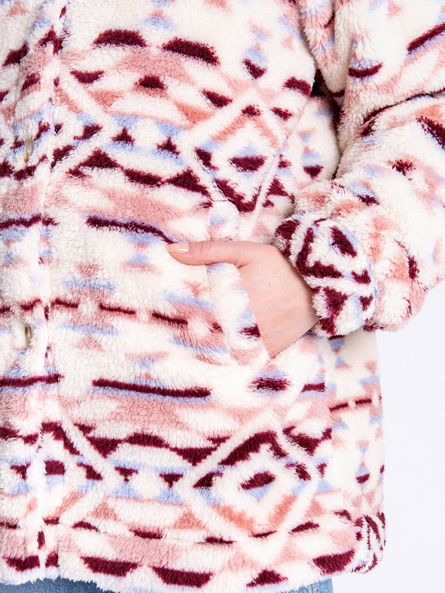 P.J. SALVAGE CO. Zweetjas Cozy Shacket