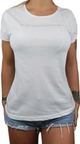 T-shirt adidas Graphic Tee D84053, Vrouwen, Wit, T-shirt maat: L EU