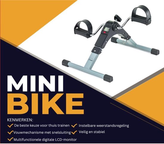 Handige Bureaufiets voor Thuis en Kantoor - Deskbike - Bureau Fiets met Meerdere Standen en Timer - Mini Hometrainer - Crosstrainer - Fitness - Top Prijs Kwaliteit van Deskbike — afbeelding 4