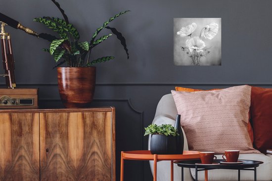 Stickers Stickers muraux - Fleurs - Nature morte - Aquarelle - 30x30 cm - Feuille adhésive