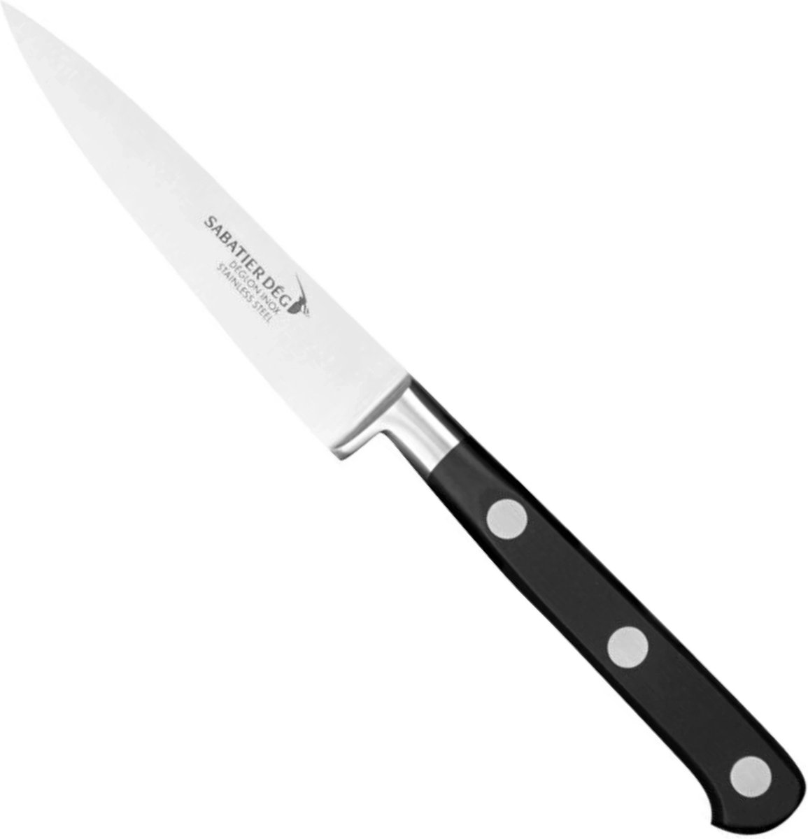 Déglon Officemes – 10 cm – Houten handvat – Massieve mitre – Roestvrij staal