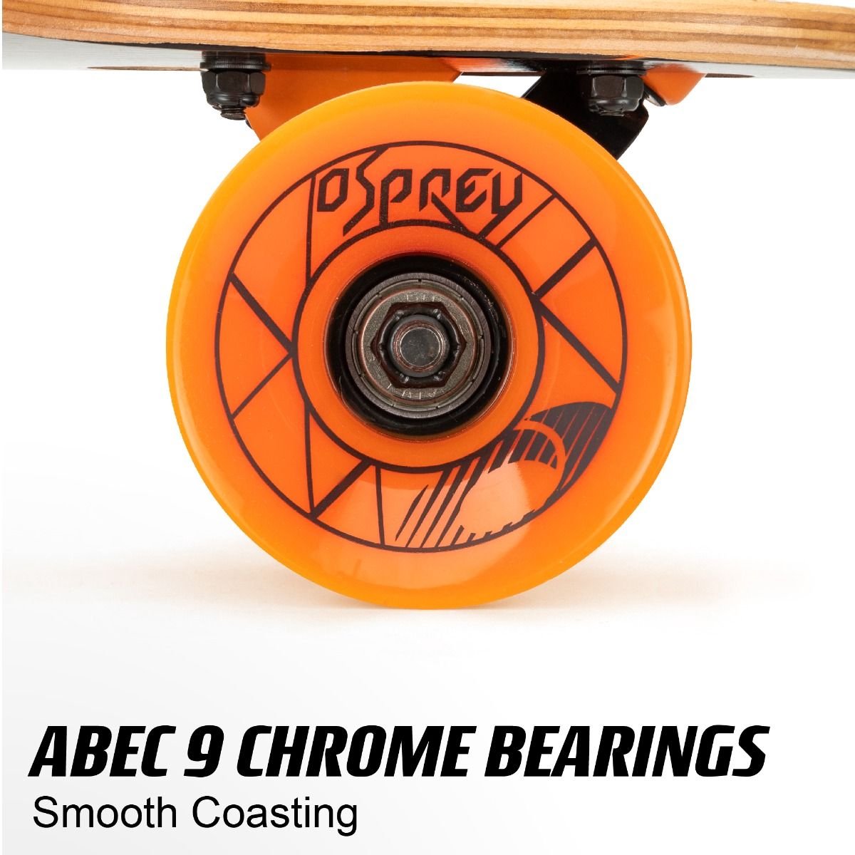 Osprey Nexus 39" Twin Tip Longboard - Drop-Through Trucks - ABEC 9 — afbeelding 7