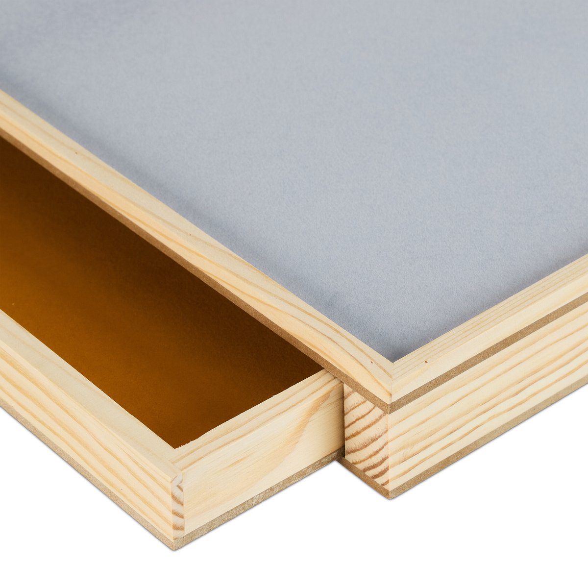 GOPLUS Puzzelplateau van hout, puzzeltafel met 4 laden, puzzelopslagsysteem voor 1000-1500 stuks