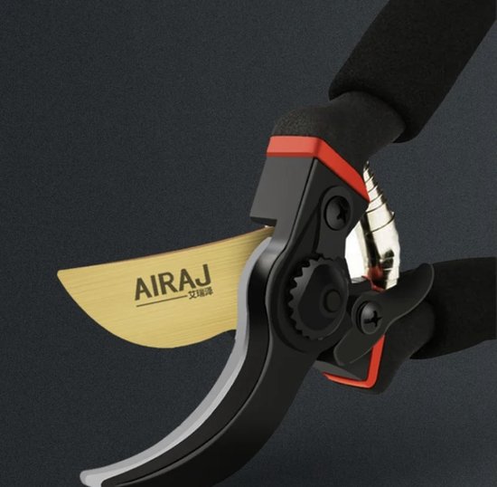 Airaj Multifunctionele Professionele Snoeischaar- Tot 25mm Takkenschaar - Tuingereedschap - Ultrascherpe Handsnoeiers, Professionele Tuinschaar-SK5 Staal van AIRAJ — afbeelding 3